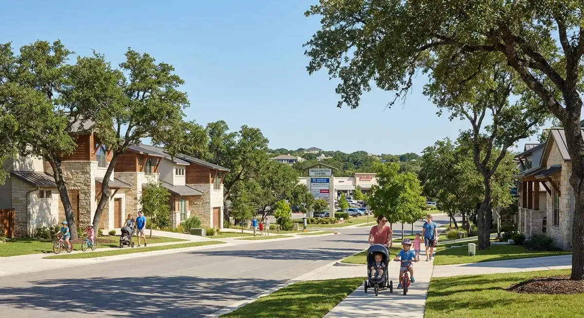 Four Points neighborhood in Northwest Austin
