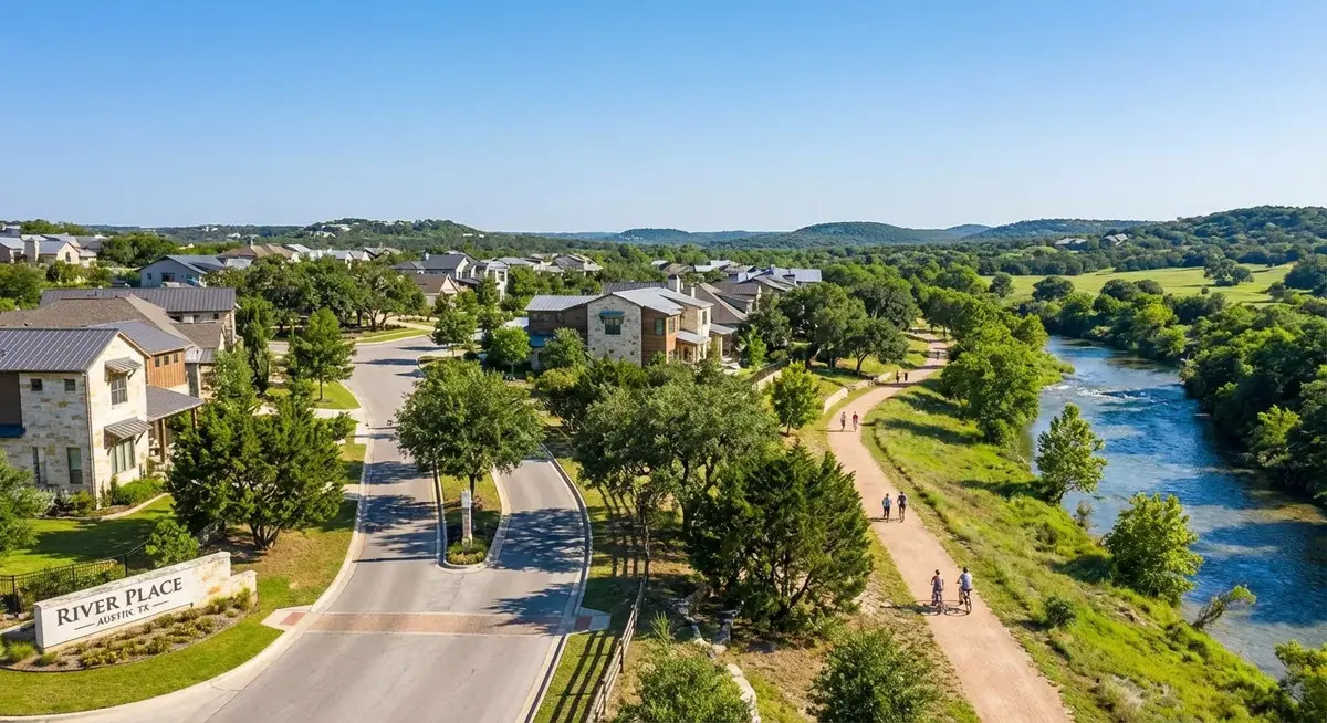 River Place neighborhood in Northwest Austin